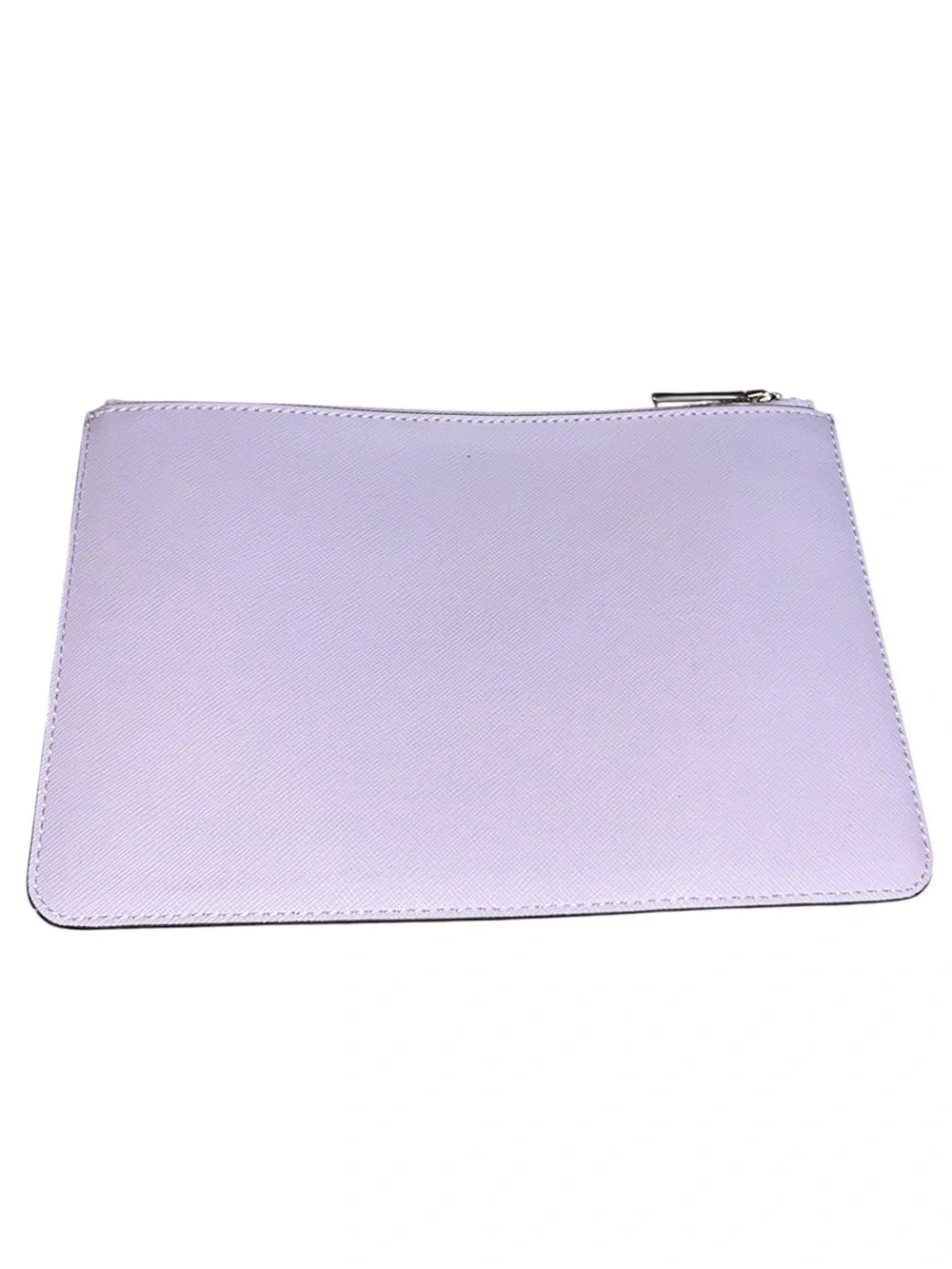 Kate Spade New York Lavender Lilac Saffiano Zip Pouch Clutch NWOT